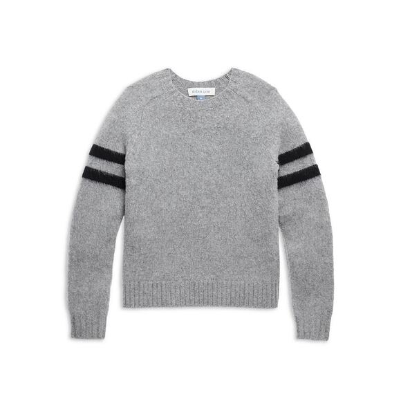 Dylan Gray Merino Wool Stripe Sleeve‎ Sweater Size L - Picture 1 of 5